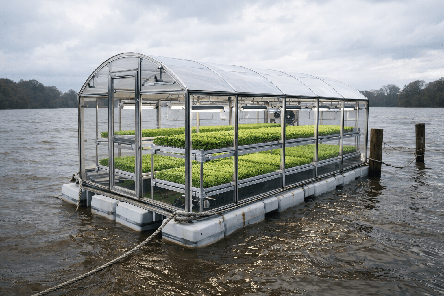 Resonetta Floating Greenhouse System
